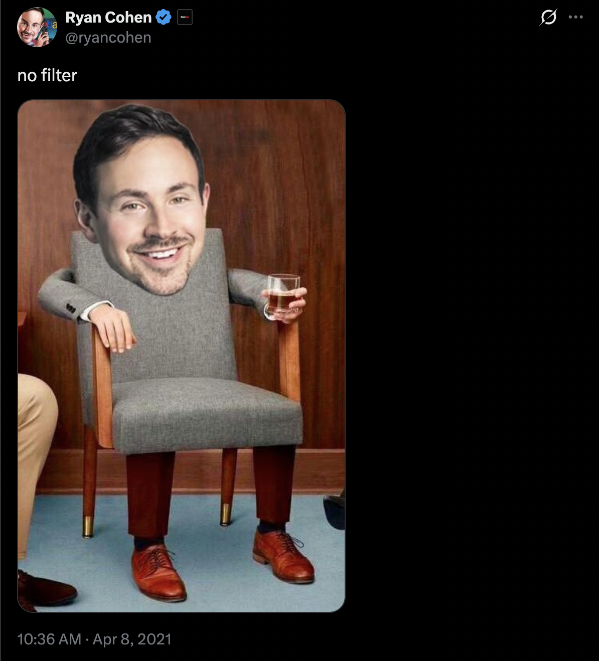 Chair tweet